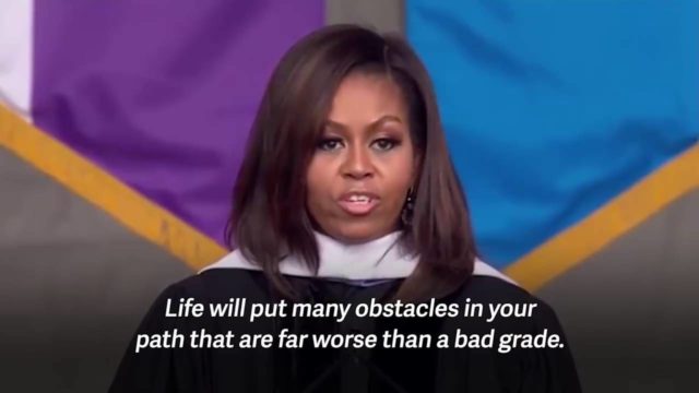 Michelle Obama Motivational talk